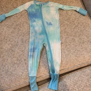 Blue Tidepool Little Sleepies Zippy 6-12 months